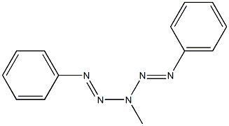 3-Methyl-1,5-diphenyl-1,4-pentazadiene Structure