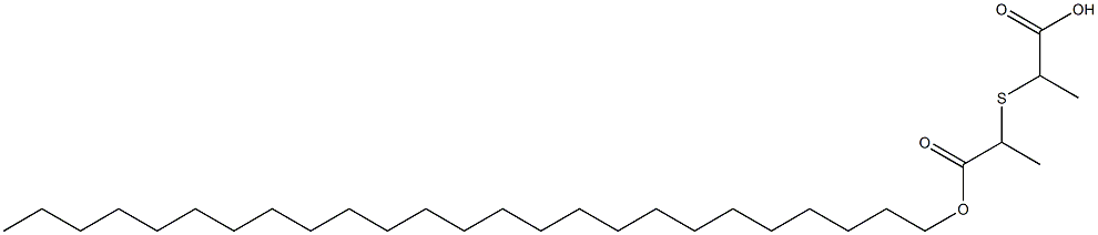2,2'-チオビス(プロピオン酸ペンタコシル) 化学構造式