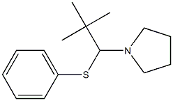  1-[2,2-Dimethyl-1-(phenylthio)propyl]pyrrolidine