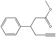 1-メトキシ-3-フェニル-5-ヘキシン-1-オン 化学構造式