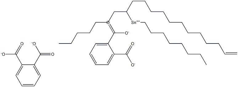  Bis[phthalic acid 1-(11-dodecenyl)]dioctyltin(IV) salt