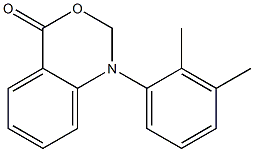 1-(2,3-Dimethylphenyl)-1,2-dihydro-4H-3,1-benzoxazin-4-one,,结构式