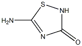 5-Amino-1,2,4-thiadiazol-3(2H)-one 结构式