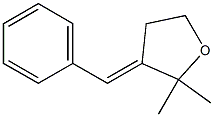 2,2-Dimethyl-3-phenylmethylenetetrahydrofuran,,结构式