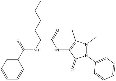 N-[1-(Antipyrinylcarbamoyl)pentyl]benzamide