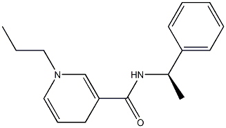 1,4-Dihydro-N-[(R)-1-phenylethyl]-1-propylpyridine-3-carboxamide