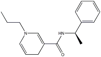  1,4-Dihydro-N-[(R)-1-phenylethyl]-1-propylpyridine-3-carboxamide