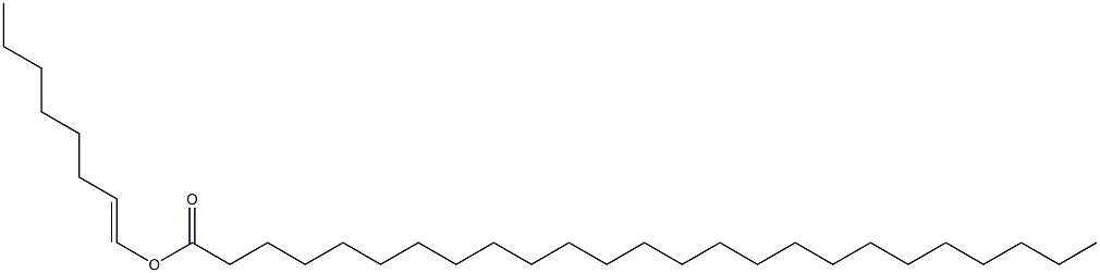 Pentacosanoic acid 1-octenyl ester,,结构式
