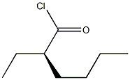 [R,(-)]-2-Ethylhexanoyl chloride Structure