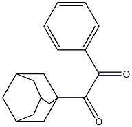 1-(1-Adamantyl)-2-phenylethane-1,2-dione Struktur