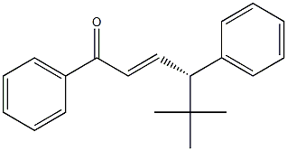 (2E,4S)-5,5-Dimethyl-1,4-diphenyl-2-hexen-1-one