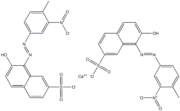Bis[1-[(4-methyl-3-nitrophenyl)azo]-2-hydroxy-7-naphthalenesulfonic acid]calcium salt