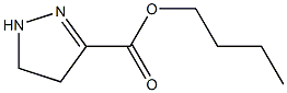 4,5-Dihydro-1H-pyrazole-3-carboxylic acid butyl ester Struktur