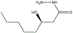 [R,(-)]-3-Hydroxyoctanoic acid hydrazide