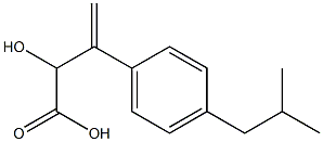 2-Hydroxy-3-(4-isobutylphenyl)-3-butenoic acid|