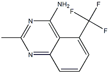 5-(Trifluoromethyl)-2-methylquinazolin-4-amine 结构式