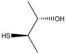 (2S,3R)-3-メルカプト-2-ブタノール 化学構造式