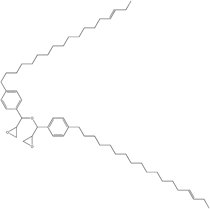 4-(15-Octadecenyl)phenylglycidyl ether,,结构式