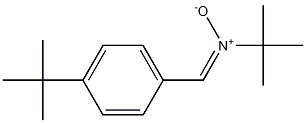 N-tert-Butyl-4-tert-butylbenzenemethanimine N-oxide Struktur