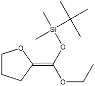  (Z)-Tetrahydro-2-[(ethoxy)(tert-butyldimethylsilyloxy)methylene]furan