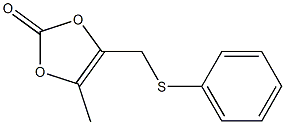 4-[[(Phenyl)thio]methyl]-5-methyl-1,3-dioxol-2-one