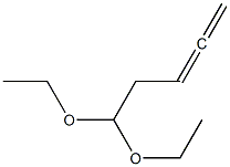 3,4-Pentadienal diethyl acetal|