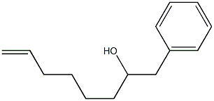 1-フェニル-7-オクテン-2-オール 化学構造式