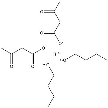 Bis(acetylacetic acid)dibutoxytitanium(IV) salt