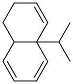 1,2,4a,8a-Tetrahydro-4a-isopropylnaphthalene Structure