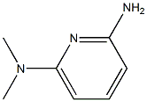 2-Amino-6-(dimethylamino)pyridine,,结构式