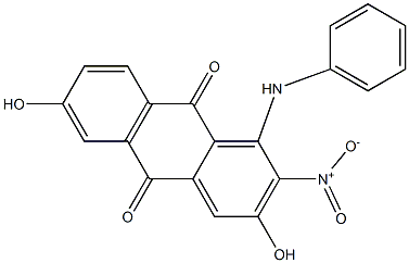 1-Anilino-3,6-dihydroxy-2-nitroanthraquinone|