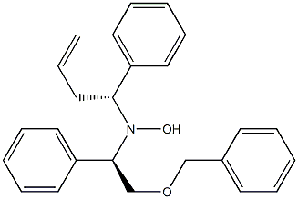 N-[(R)-2-Benzyloxy-1-phenylethyl]-N-[(1R)-1-phenyl-3-butenyl]hydroxylamine|