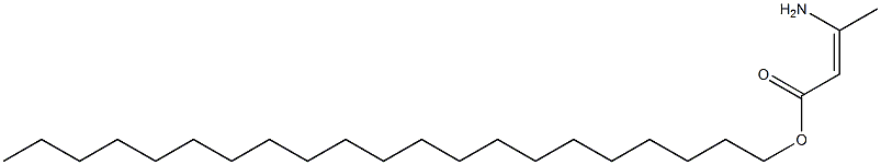 3-Aminocrotonic acid henicosyl ester Structure