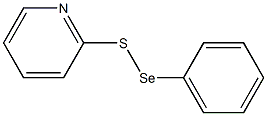 2-(フェニルセレノチオ)ピリジン 化学構造式