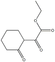 2-(2-Oxocyclohexyl)-2-oxoacetic acid ethyl ester 结构式