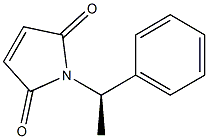 1-[(R)-α-メチルベンジル]-3-ピロリン-2,5-ジオン 化学構造式