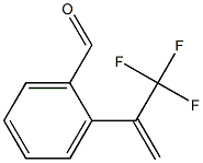 2-[1-(Trifluoromethyl)vinyl]benzaldehyde,,结构式