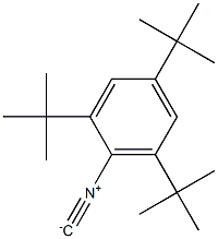 2,4,6-Tri(tert-butyl)phenyl isocyanide,,结构式