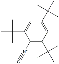 2,4,6-Tri(tert-butyl)phenyl isocyanide Structure