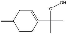 p-Mentha-1(7),3-dien-8-yl hydroperoxide,,结构式