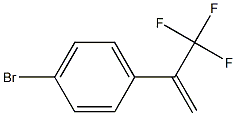 2-(4-Bromophenyl)-3,3,3-trifluoro-1-propene,,结构式