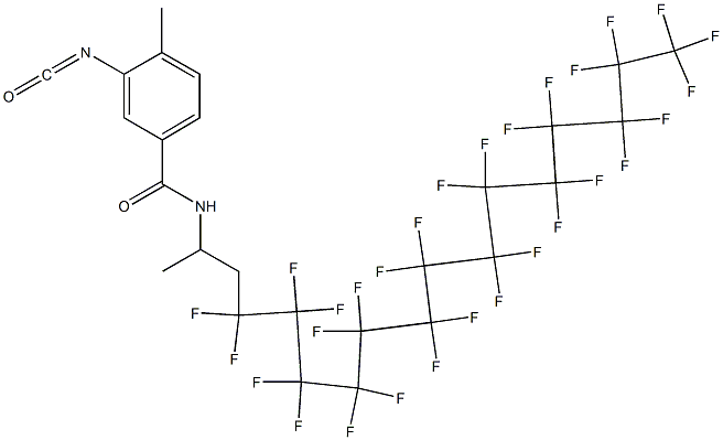 3-Isocyanato-4-methyl-N-[2-(nonacosafluorotetradecyl)-1-methylethyl]benzamide