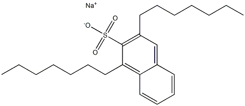 1,3-Diheptyl-2-naphthalenesulfonic acid sodium salt|