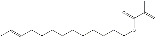 Methacrylic acid (11-tridecenyl) ester Structure