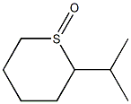 2-Isopropyltetrahydro-2H-thiopyran 1-oxide