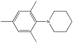 2,4,6-Trimethyl-1-piperidinobenzene