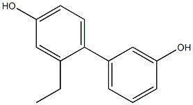 2-Ethyl-1,1'-biphenyl-3',4-diol Structure