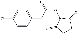 4-Chlorobenzeneacetic acid succinimidyl ester 结构式