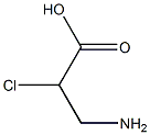 3-Amino-2-chloropropionic acid Structure