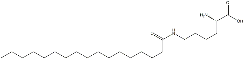 N6-Heptadecanoyllysine Struktur